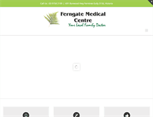 Tablet Screenshot of ferngatemedical.com.au
